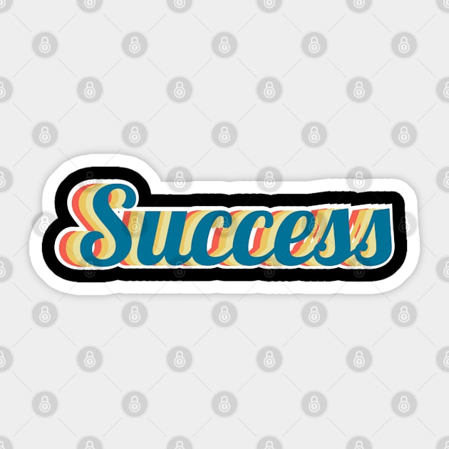 success Sticker by FIFTY CLOTH